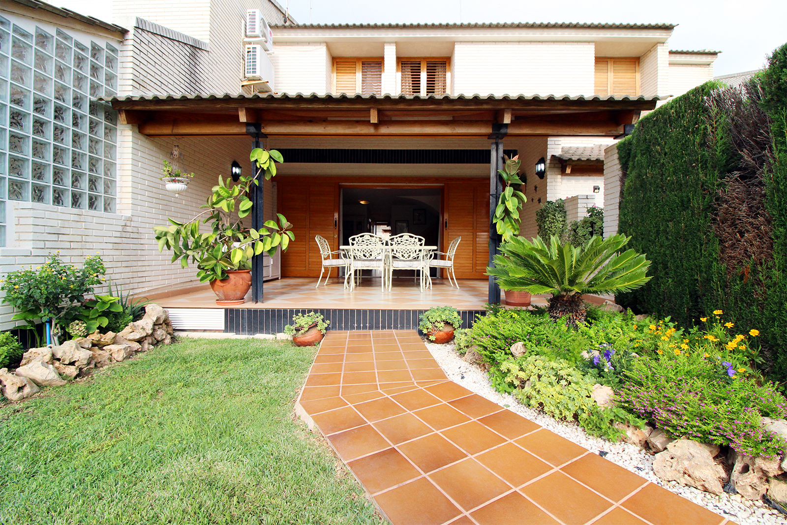 chalet con piscina Canet